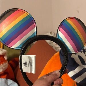 Disney Rainbow Mickey Mouse Ears Headband